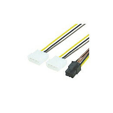 変換名人　IDE→PCI-E電源　IDEP-PCIE6P 管理No. 4571284883130