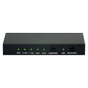 ラトックシステム 4K60Hz/HDCP2.2対応HDMIオーディオ分離器 RS-HD2HDA-4K 管理No. 4949090400788