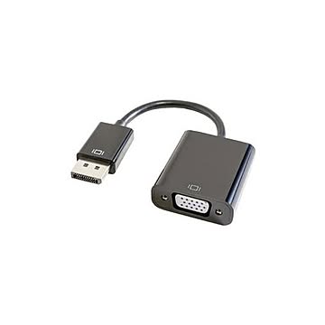 （まとめ）GOPPA DisplayPort-VGA変換アダプタ GP-DPV15H／K【×3セット】
