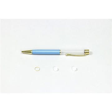 (まとめ）クラフト用ボールペン マリンブルー 芯別売り【×10セット】