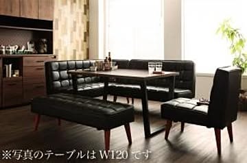 CISCO ヴィンテージスタイル リビングダイニングセット 5点セット ブラウン