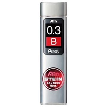 （まとめ） ぺんてる シャープ SHARP替芯 アイン シュタイン 0.3mm B C273-B 1個（15本） 【×30セット】