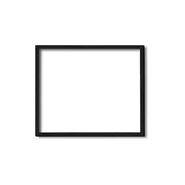 デッサン額縁/フレーム 【大衣サイズ 509×394mm】 ブラック(黒) 壁掛けひも付き 化粧箱入り 5767