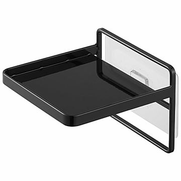 tower タワー(山崎実業) フィルムフック　ソープディスペンサー収納トレー Self-Adhesive Soap Dispenser Tray フィルムフック  石鹸ラック ソープホルダー
