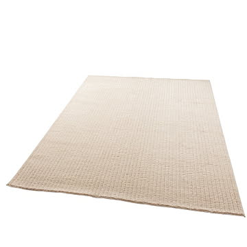 +PLUS HEAT 国産ラグマット ホットカーペットカバー [床暖房対応] [ホットカーペット対応](NT) 190×190cm アイボリー