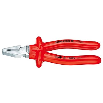 KNIPEX（クニペックス）0207-200 強力絶縁ペンチ 1000V