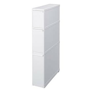 like-it ライクイット スリムストレージシリーズ ファイントールストッカー FTS-111L (幅14cm) 収納 引き出し 隙間収納 スリム 省スペース シンプル