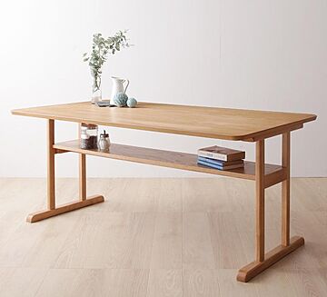 北欧デザイン LAVIN ダイニングテーブル W150 天然木 ウレタン塗装