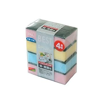 BBナイロンスポンジ（4P） 12個セット 30-253