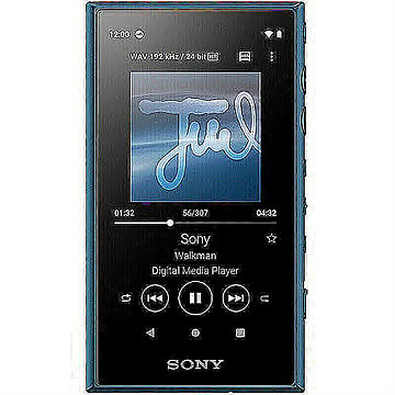 １６ＧＢ ウォークマンＡ１００ ハイレゾ ブルー ソニー NW-A105 管理No. 4548736103818