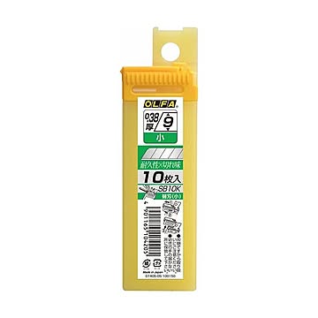 (まとめ) オルファ カッター替刃（小） A型 SB10K 1パック（10枚）  【×50セット】