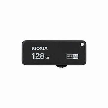 KIOXIA USBフラッシュメモリ Trans Memory U365 128GB ブラック KUS-3A128GK 管理No. 4582563850590