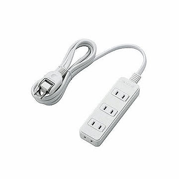 エレコム　電源タップ　T-S02-2420WH 管理No. 4953103381971