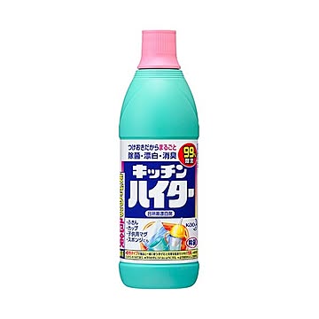 (まとめ) 花王 キッチンハイター 小 600ml 1本 【×20セット】