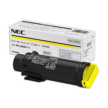NEC トナーカートリッジ イエローPR-L5850C-11 1個
