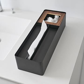 山崎実業 ペーパータオル＆ダストオーガナイザー タワー tower