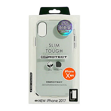 iphoneケース 多摩電子工業 tama's iphoneケース EPROTECT Slim TPS08ESW ホワイト 管理No. 4518707283986