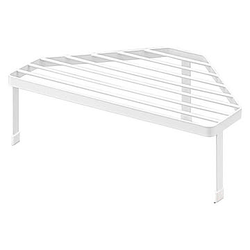 山崎実業 タワー 排気口カバー上コンロコーナーラック ホワイト