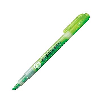 (まとめ) ゼブラ 蛍光オプテックス1 EZ 緑 WKS11-G 1本 【×300セット】