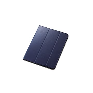 エレコム iPad Air 10.9インチ（第4世代/2020年モデル）/レザーケース/手帳型/360度回転/スリープ対応/Apple Pencil収納/ネイビー TB-A20MSA360NV