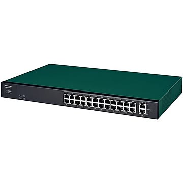 パナソニックESネットワークス 26ポート レイヤ2スイッチングハブ GA-AS24T PN25241
