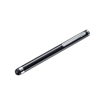 【5個セット】 サンワサプライ シリコンゴムタッチペン(ブラック・先端直径8mm) PDA-PEN55BKX5