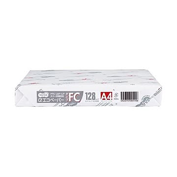 (まとめ）TANOSEE αエコペーパータイプFC A3 特厚口 128g 1セット(800枚:200枚×4冊)【×3セット】