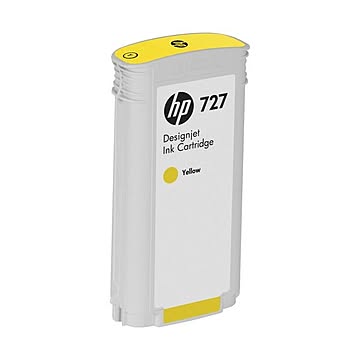 （まとめ） HP727 インクカートリッジ 染料イエロー 130ml B3P21A 1個 【×3セット】