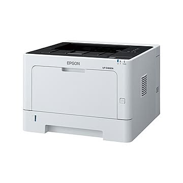 エプソン A4モノクロページプリンター/30PPM/両面印刷/ネットワーク/耐久性10万ページ LP-S180DN