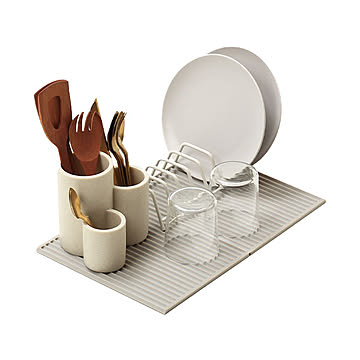 ideaco イデアコ Kitchen Drainers Sculpture gift キッチンドライナー スカルプチャー ギフト 水切りマット キッチン収納 シンク周り ディッシュラック 食器棚