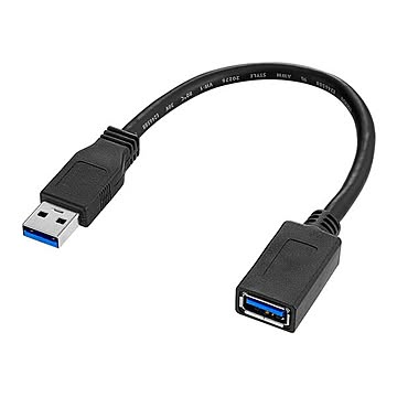 アイ・オー・データ機器 USB3.2 Gen1（USB3.0）対応 USB延長ケーブル US3-EXT/24