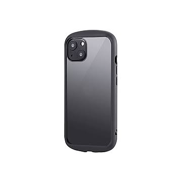 LEPLUS iPhone 13 耐衝撃ハイブリッドケース「Cleary」 グラファイト LP-IM21PLCBK