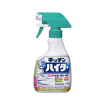 (まとめ) 花王 キッチン泡ハイター 本体 400ml 1本 【×30セット】