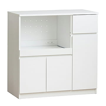 キッチンカウンター IW-340 組立式 幅90x奥行45x高さ90cm 岩附