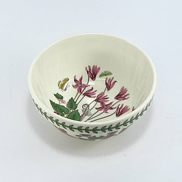 ポートメリオン　ボタニックガーデン　スタッキングボール14cm Cyclamen（シクラメン）BGHJ78796　洋食器　イギリス　ボタニック