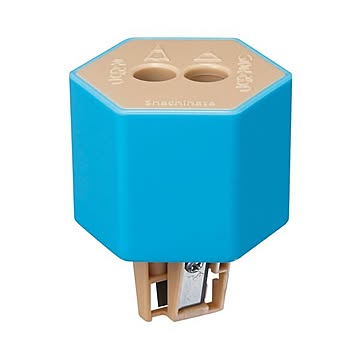 まとめ シヤチハタ ケズリキャップ ツインブルー ZKC-W1／H 1個 ×30セット