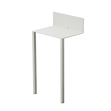 ideaco イデアコ WALL Table B5 ウォールテーブル 家具 サイドテーブル スチール製 コーヒーテーブル ディスプレイ ミニ 石こうボードピン