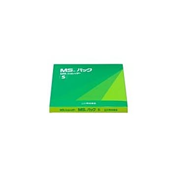 明光商会 シュレッダー用ゴミ袋 MSパック 透明 Sサイズ 1パック(100枚)
