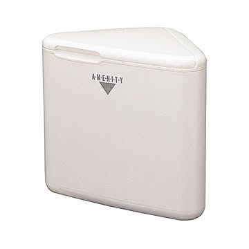 山崎産業 L・トイレコーナー TE-12Z-PC ホワイト 5セット