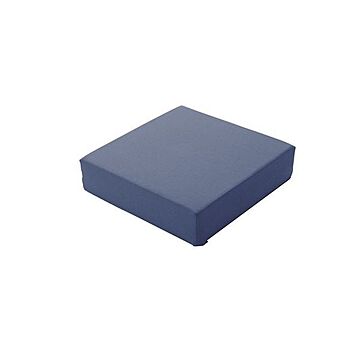 日本製 ブロックソファー 中 60×60cm ブルー 洗えるカバー