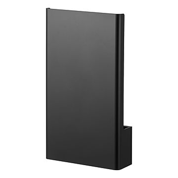 tower タワー (山崎実業) ウォール隠せるルーター収納 Lサイズ 石こうボード壁対応 PC周り リビング 浮かせて収納 目隠し収納 ケーブル アダプタ