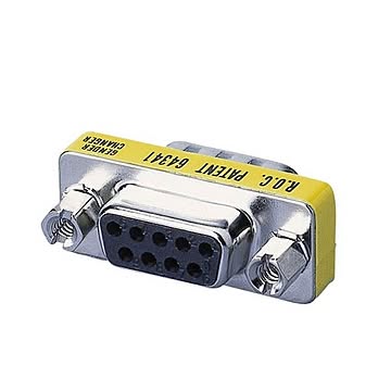 まとめエレコム 超小型アダプタD-Sub9pinオス-メス AD-D9MF 1個×5セット