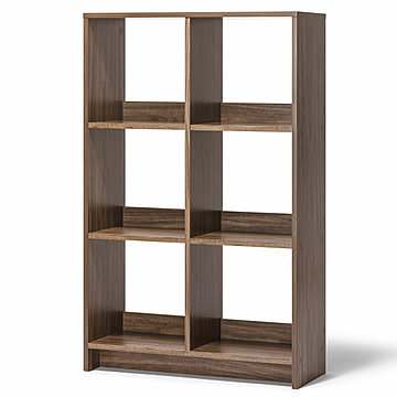 カラーボックス 3段 本棚 棚 ラック オープンラック シェルフ キューブボックス スリム おしゃれ 収納 一人暮らし アイリスオーヤマ HIROBIRO WOS-6 全2色