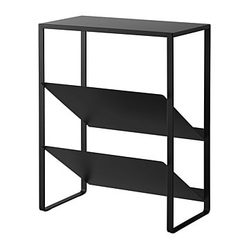 tower タワー (山崎実業) シンク下天板付きボトル＆ジャグボトルストッカー Under-Sink Bottle Storage Shelves 収納 棚 キッチン スチール ストック収納 備蓄