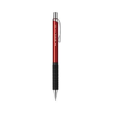 （まとめ） ぺんてる オレンズ メタルグリップ 0.5mm レッド 【×5セット】
