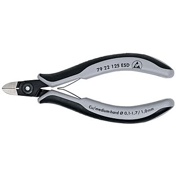 KNIPEX（クニペックス）7922-125ESD エレクトロニクスニッパー