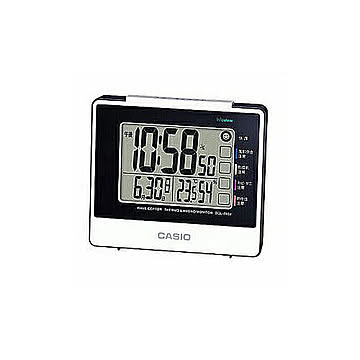 CASIO 電波置時計 温度・湿度表示 日付表示 ライト機能 電子音アラーム(スヌーズ付) DQL-260J-7JF 管理No. 4549526141850