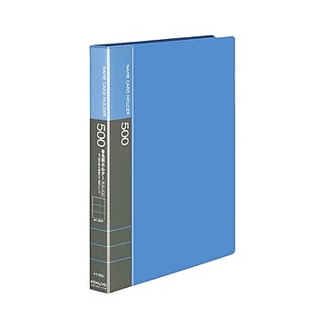 コクヨ 名刺ホルダー替紙式30穴504名 タテ入れ 青 メイ-350B 1セット16冊