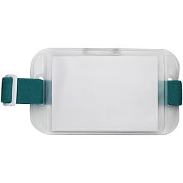 (まとめ) ソニック 腕章名札 緑 NF-719-G 1枚 【×40セット】