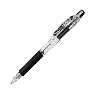 (まとめ) ゼブラ 油性ボールペン ジムノックUK0.5mm 黒 BNS10-BK 1セット（10本） 【×10セット】